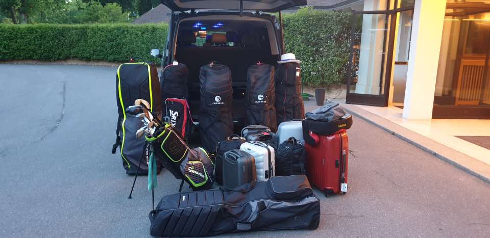 transport de nombreux bagages
